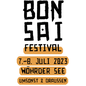 Logo-Bonsai Festival 7.-8- Juli 2023 am Wöhrder See